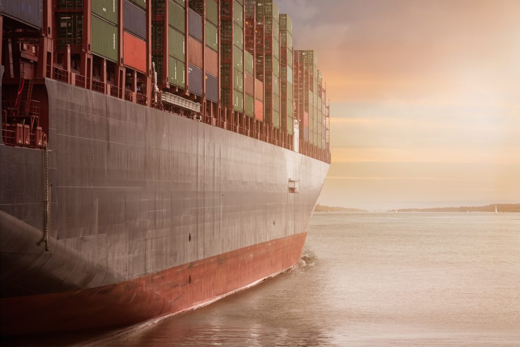 Background image for Global shipping industry emissions